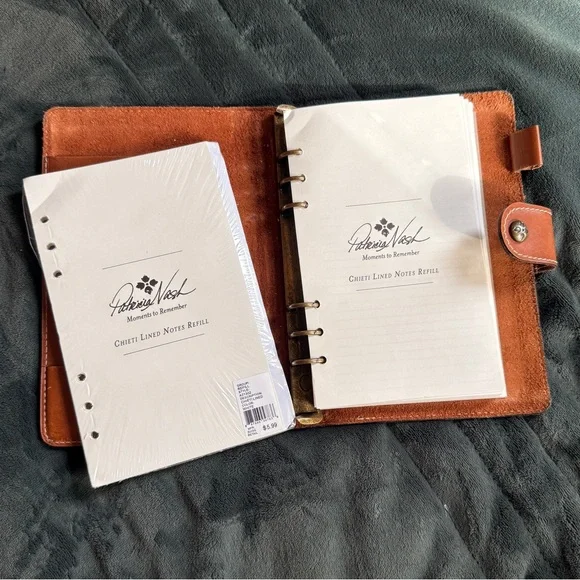 EUC, Patricia Nash Full Grain Leather Chieti Agenda/Planner - Picture 9 of 11